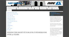 Desktop Screenshot of fleetservicesare.com